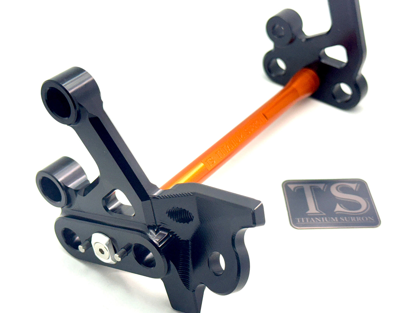 Custom CNC Aluminum Footpeg Bracket Assembly E-Ride Pro - Howling Moto