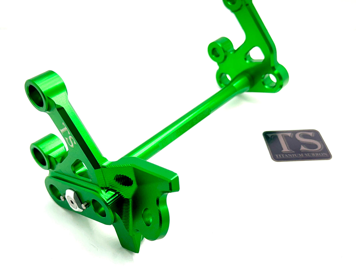 Custom CNC Aluminum Footpeg Bracket Assembly E-Ride Pro - Howling Moto