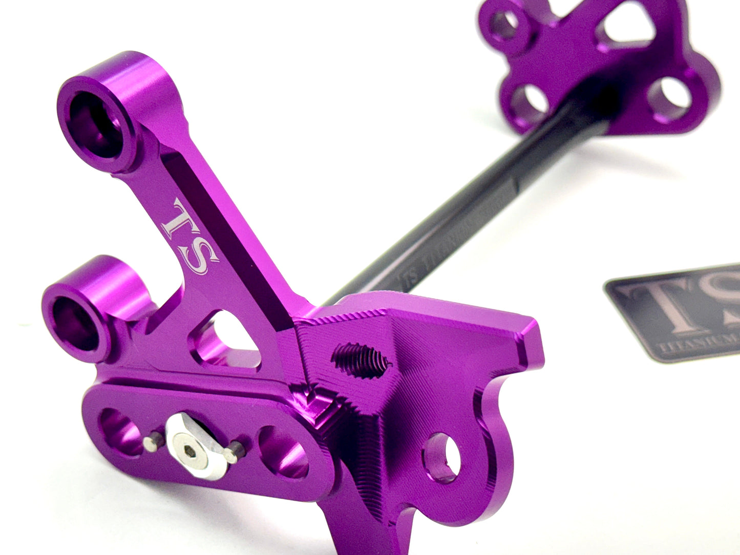 Custom CNC Aluminum Footpeg Bracket Assembly E-Ride Pro - Howling Moto