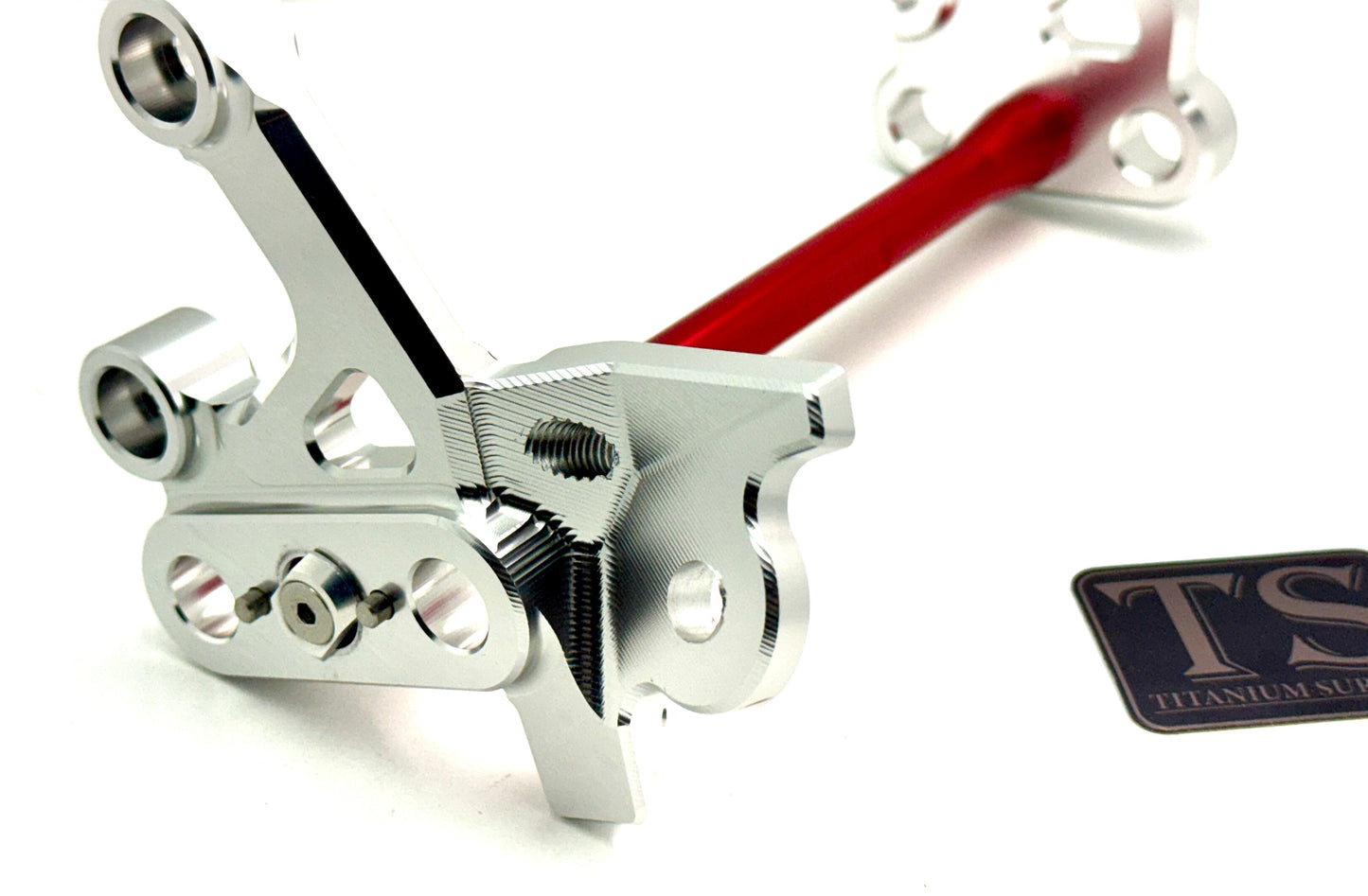 Custom CNC Aluminum Footpeg Bracket Assembly E-Ride Pro - Howling Moto