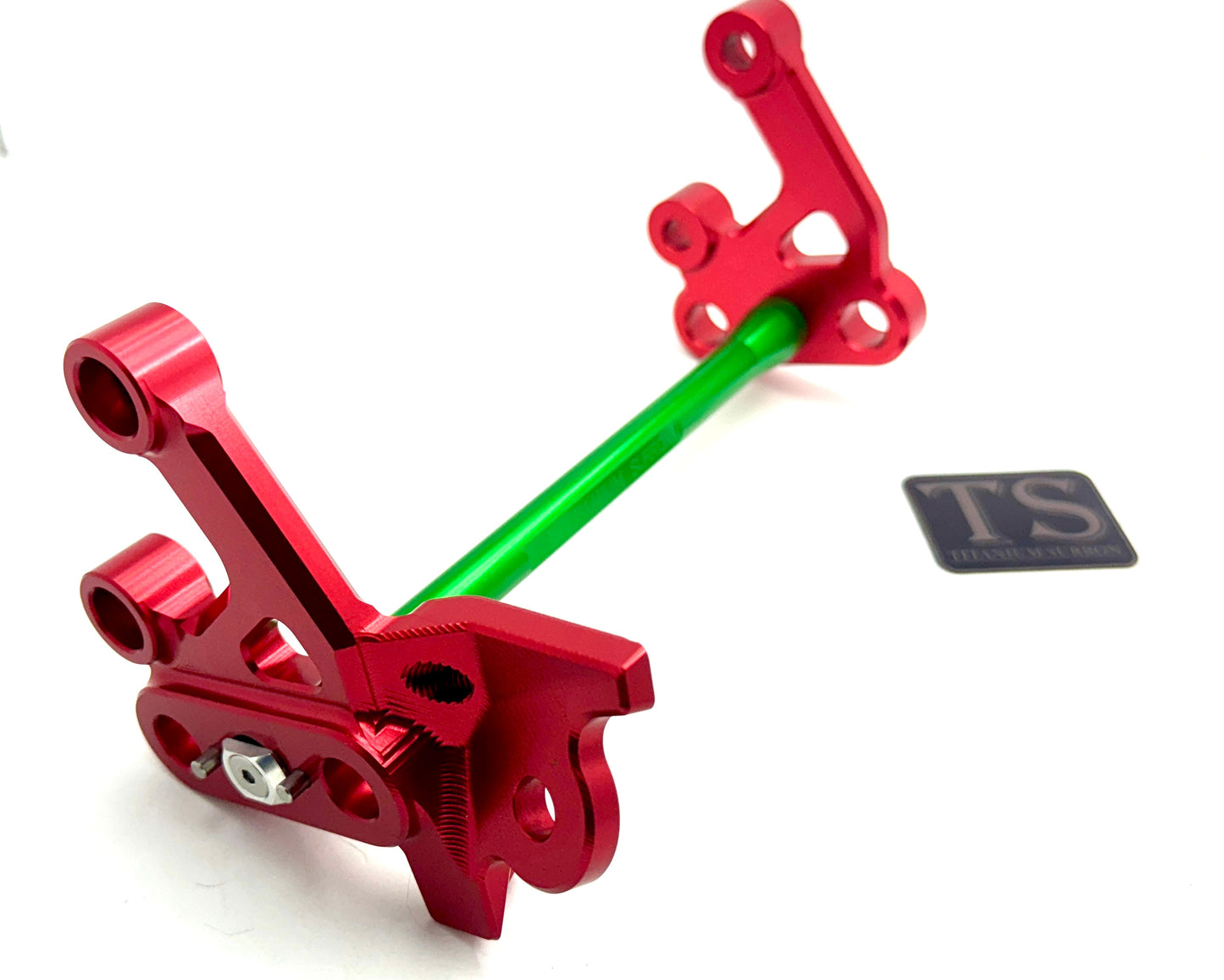 Custom CNC Aluminum Footpeg Bracket Assembly Surron - Howling Moto