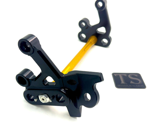Custom CNC Aluminum Footpeg Bracket Assembly Surron - Howling Moto