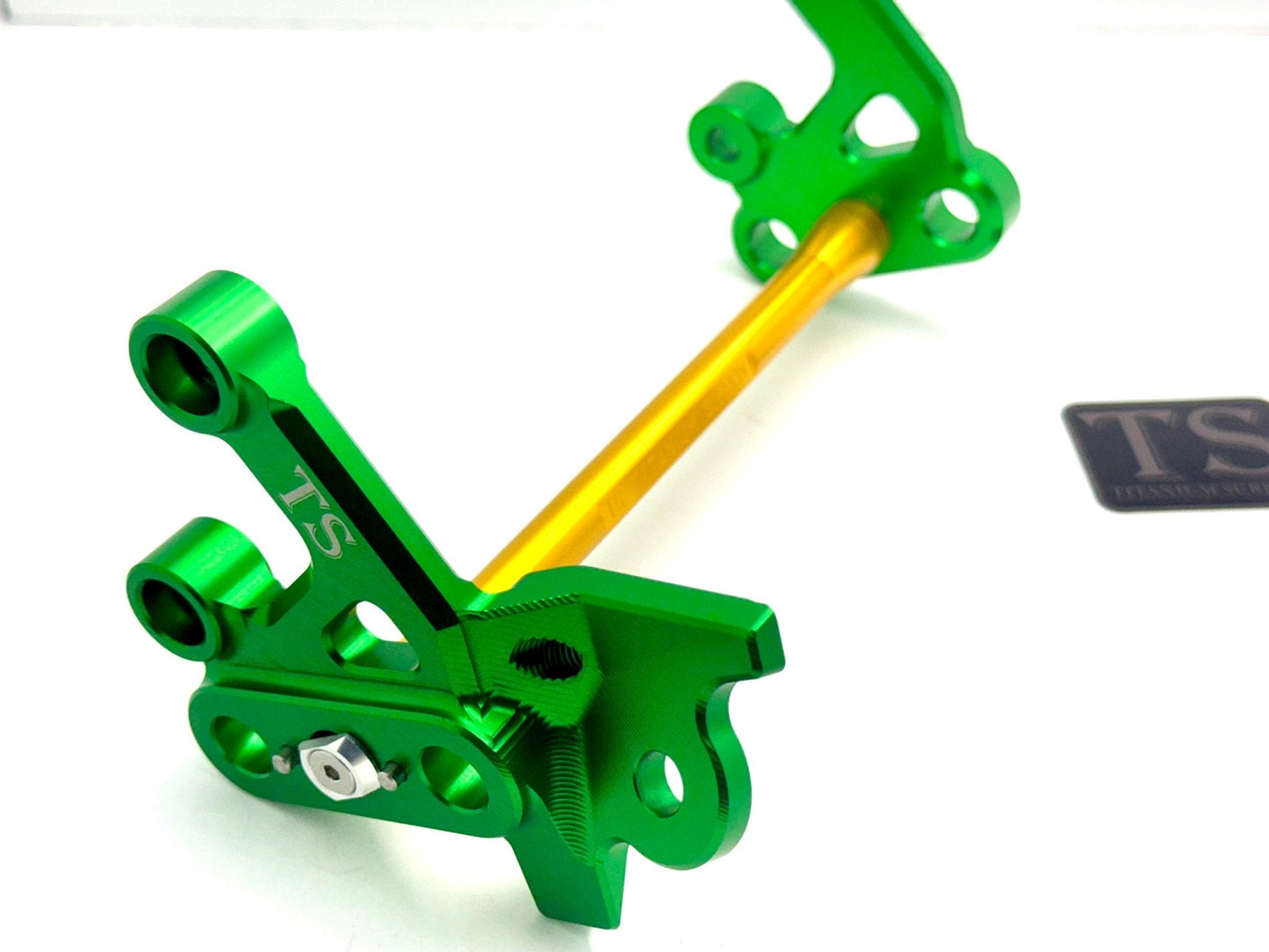 Custom CNC Aluminum Footpeg Bracket Assembly Surron - Howling Moto