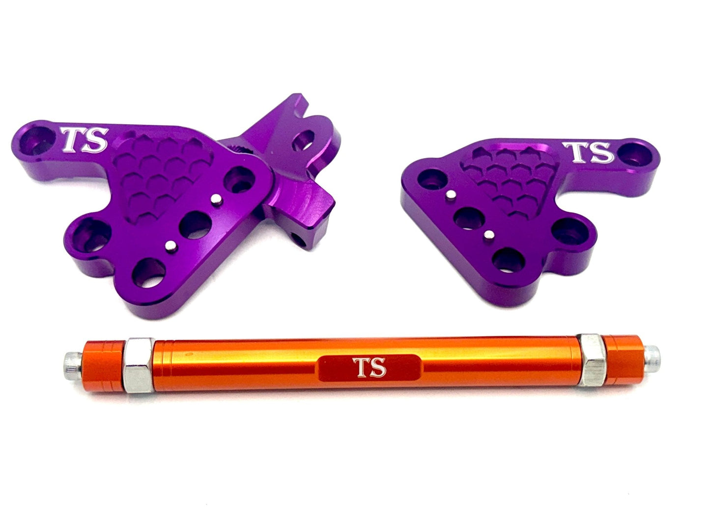 Custom CNC Aluminum Footpeg Bracket Assembly Talaria MX3, MX4, MX5 - Howling Moto