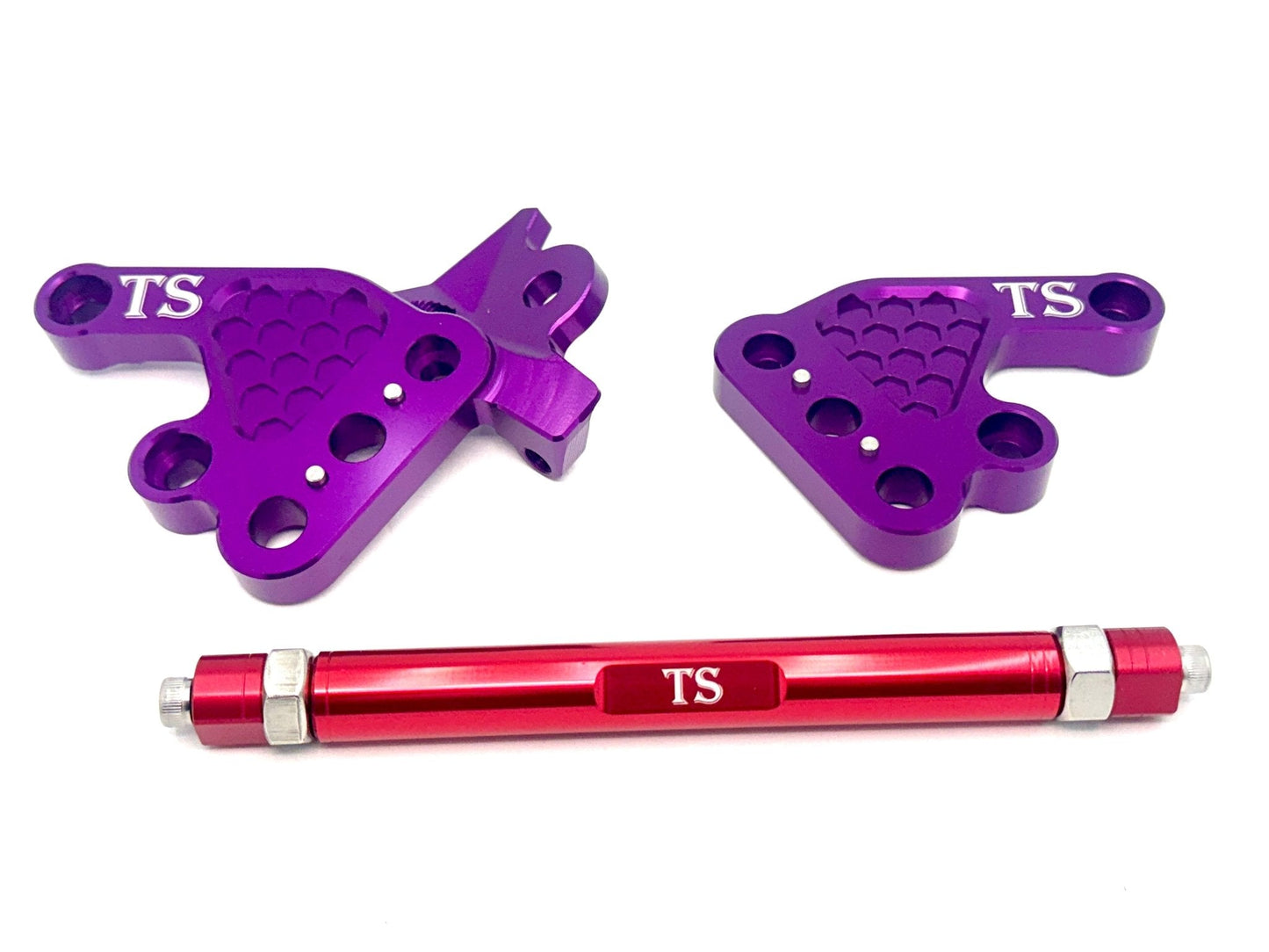 Custom CNC Aluminum Footpeg Bracket Assembly Talaria MX3, MX4, MX5 - Howling Moto