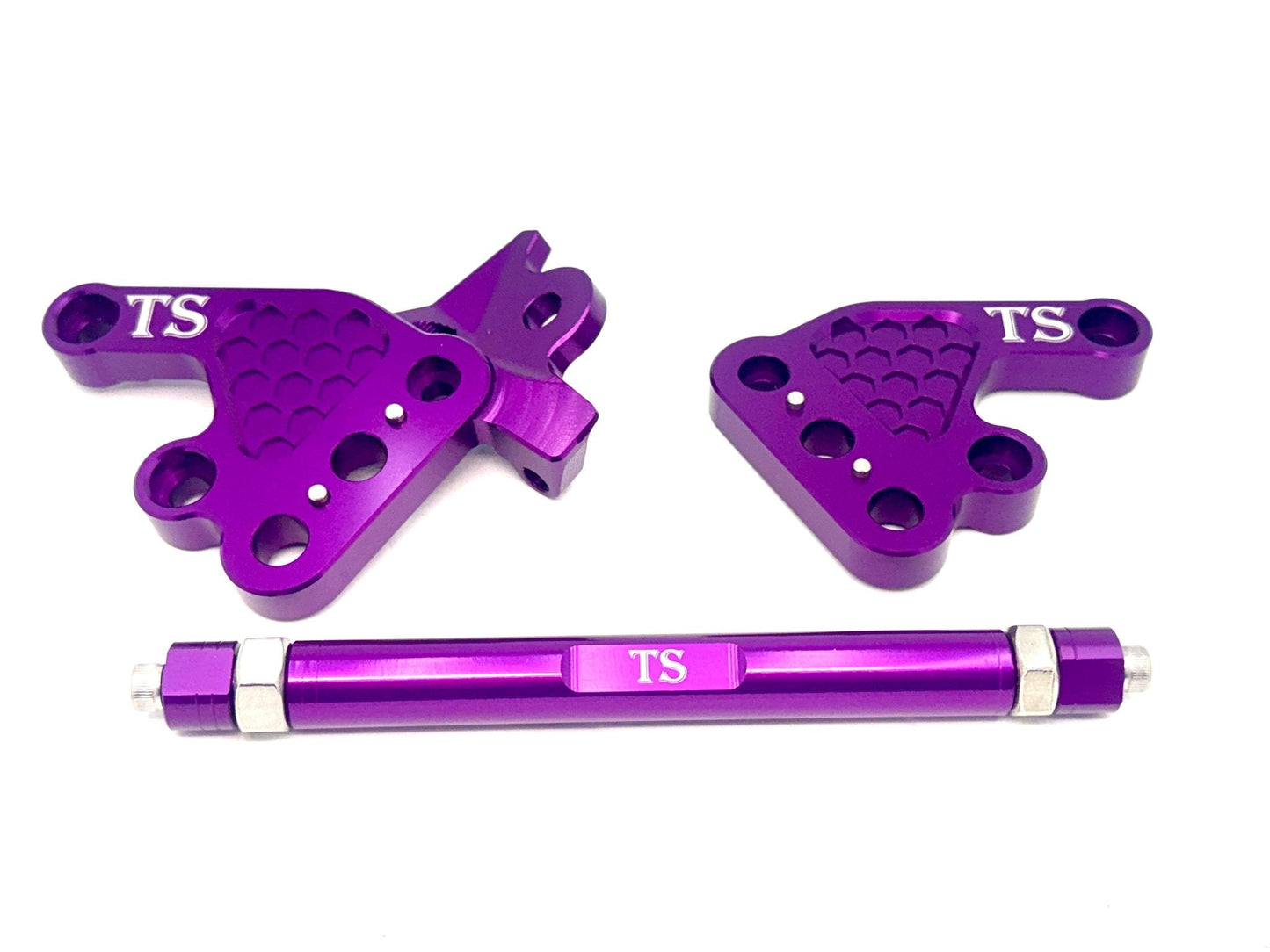 Custom CNC Aluminum Footpeg Bracket Assembly Talaria MX3, MX4, MX5 - Howling Moto