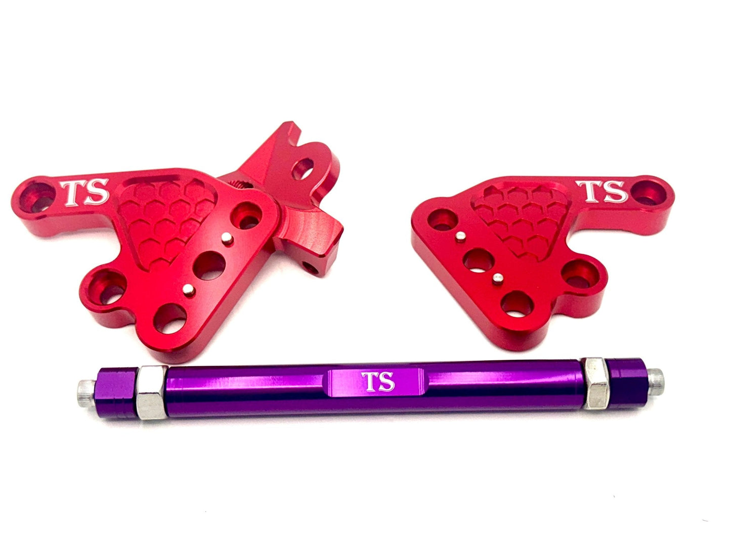 Custom CNC Aluminum Footpeg Bracket Assembly Talaria MX3, MX4, MX5 - Howling Moto