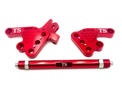 Custom CNC Aluminum Footpeg Bracket Assembly Talaria MX3, MX4, MX5 - Howling Moto