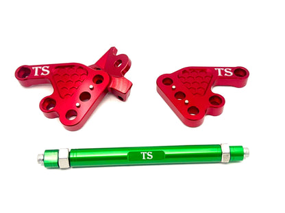 Custom CNC Aluminum Footpeg Bracket Assembly Talaria MX3, MX4, MX5 - Howling Moto