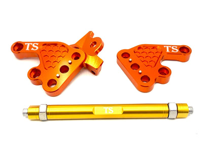Custom CNC Aluminum Footpeg Bracket Assembly Talaria MX3, MX4, MX5 - Howling Moto