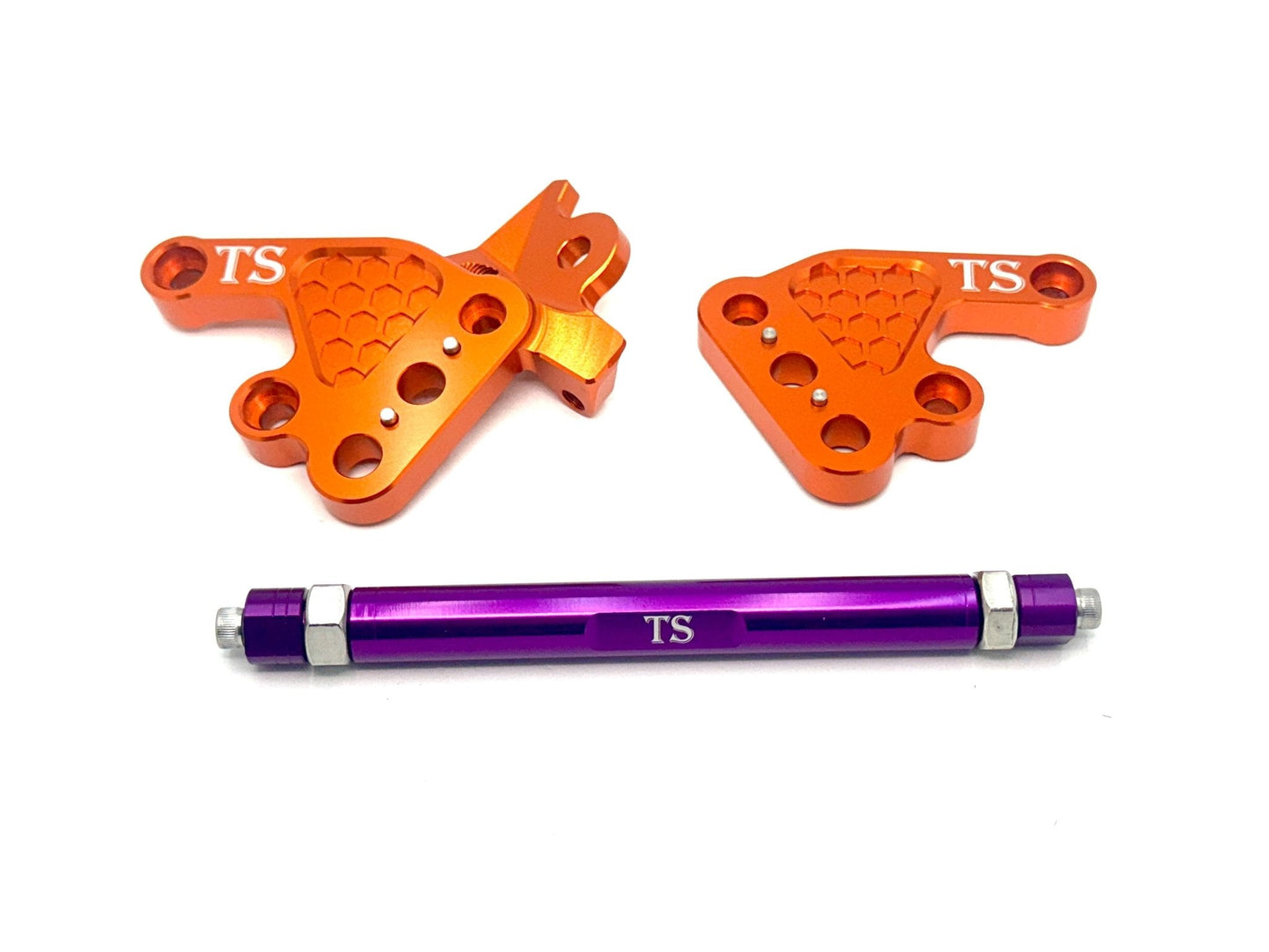 Custom CNC Aluminum Footpeg Bracket Assembly Talaria MX3, MX4, MX5 - Howling Moto