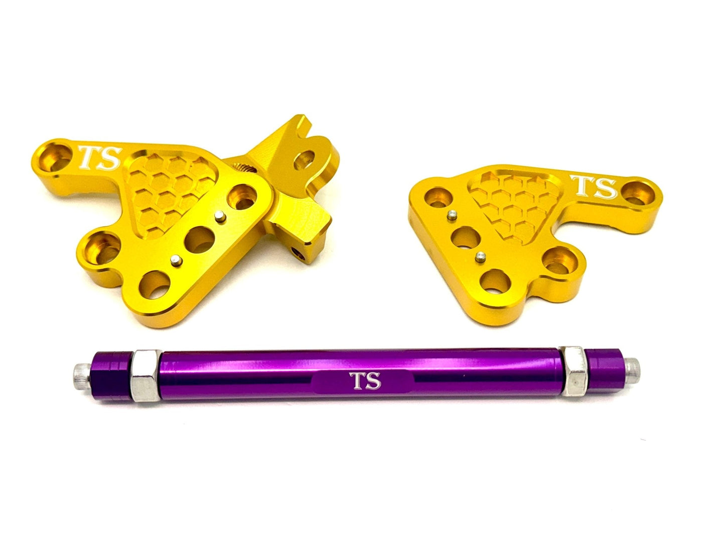 Custom CNC Aluminum Footpeg Bracket Assembly Talaria MX3, MX4, MX5 - Howling Moto