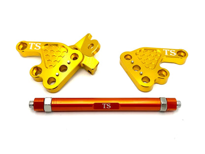 Custom CNC Aluminum Footpeg Bracket Assembly Talaria MX3, MX4, MX5 - Howling Moto