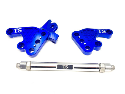 Custom CNC Aluminum Footpeg Bracket Assembly Talaria MX3, MX4, MX5 - Howling Moto