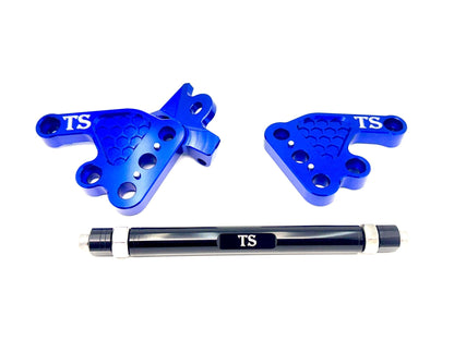 Custom CNC Aluminum Footpeg Bracket Assembly Talaria MX3, MX4, MX5 - Howling Moto