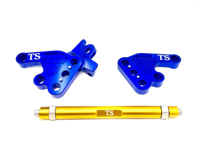 Custom CNC Aluminum Footpeg Bracket Assembly Talaria MX3, MX4, MX5 - Howling Moto