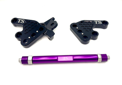 Custom CNC Aluminum Footpeg Bracket Assembly Talaria MX3, MX4, MX5 - Howling Moto