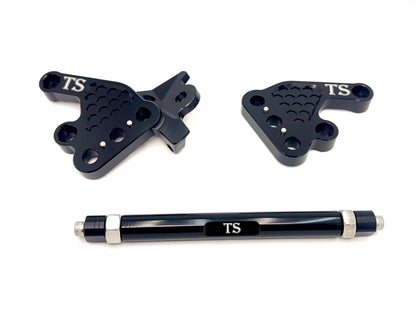 Custom CNC Aluminum Footpeg Bracket Assembly Talaria MX3, MX4, MX5 - Howling Moto