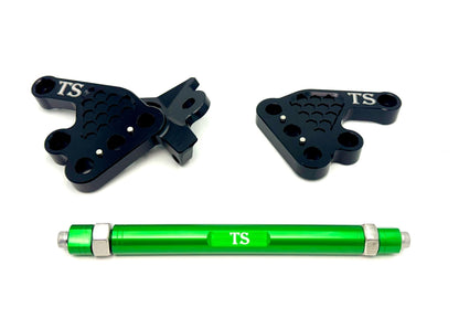 Custom CNC Aluminum Footpeg Bracket Assembly Talaria MX3, MX4, MX5 - Howling Moto