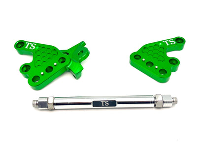 Custom CNC Aluminum Footpeg Bracket Assembly Talaria MX3, MX4, MX5 - Howling Moto