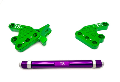 Custom CNC Aluminum Footpeg Bracket Assembly Talaria MX3, MX4, MX5 - Howling Moto