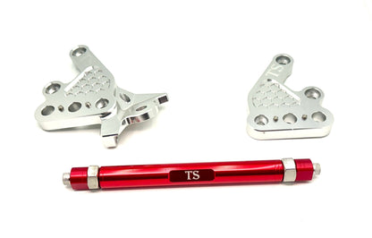 Custom CNC Aluminum Footpeg Bracket Assembly Talaria MX3, MX4, MX5 - Howling Moto