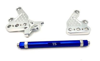 Custom CNC Aluminum Footpeg Bracket Assembly Talaria MX3, MX4, MX5 - Howling Moto