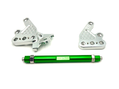 Custom CNC Aluminum Footpeg Bracket Assembly Talaria MX3, MX4, MX5 - Howling Moto