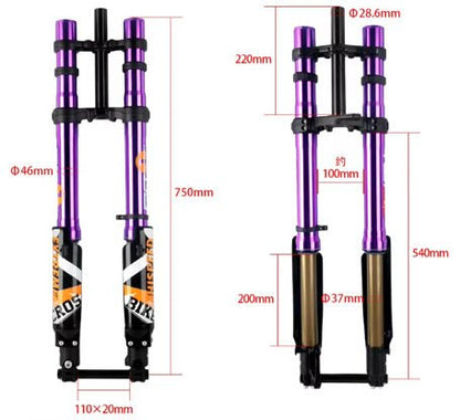ALX13RC (2.0) FastAce Fork for E-Moto - Howling Moto