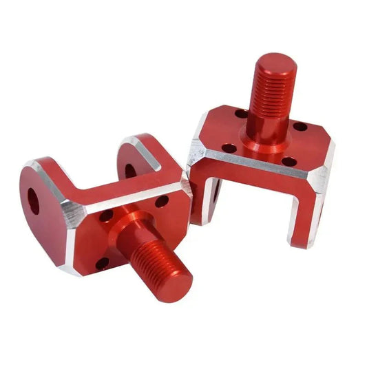 Footpeg Bracket Connectors for E-moto (Machined Finish) - Howling Moto