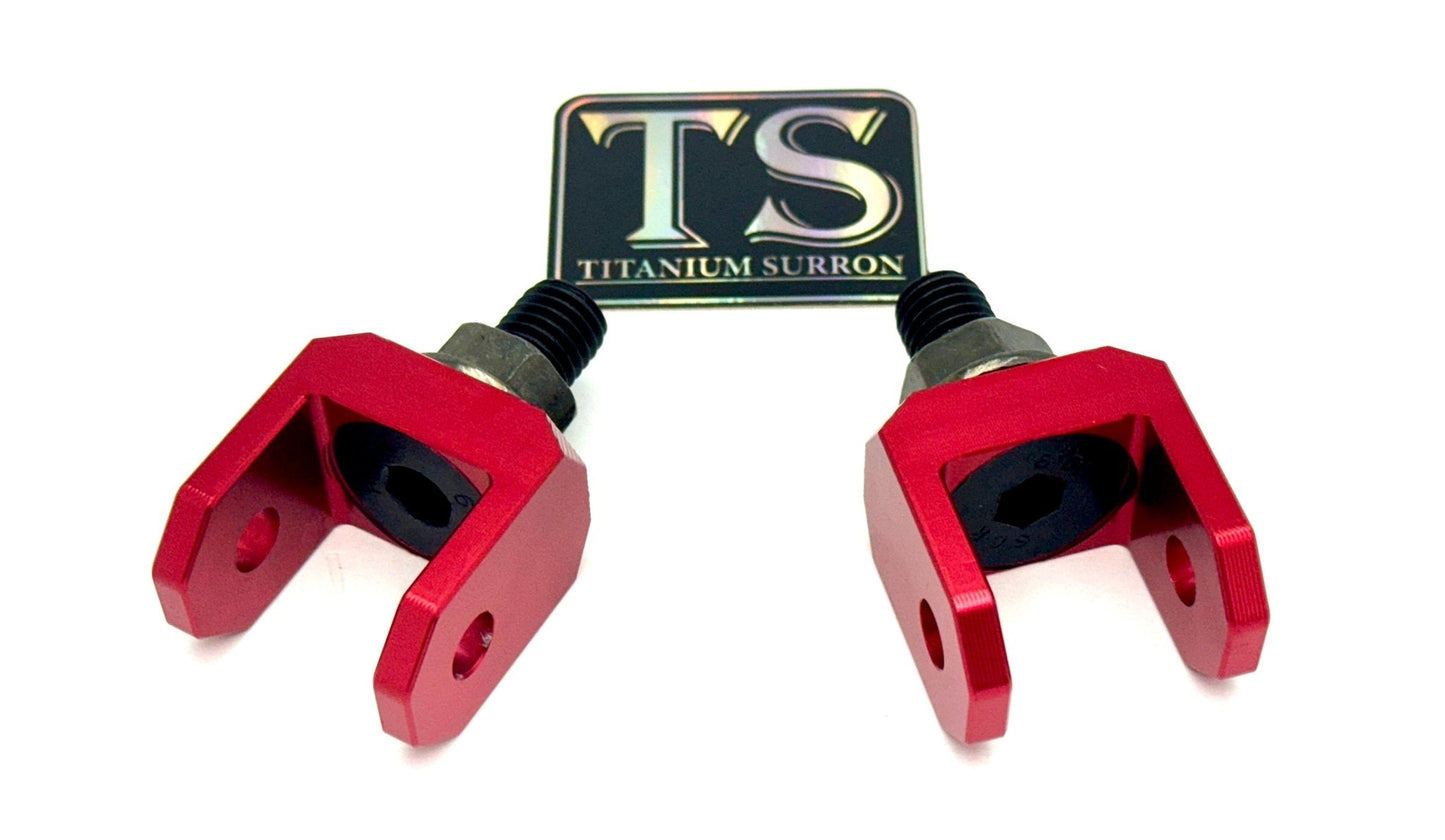 Footpeg Bracket Connectors in Solid Color for E-moto - Howling Moto