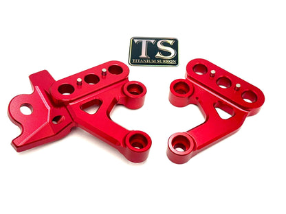 Custom CNC Aluminum Footpeg Bracket for Surron and E-Ride Pro - Howling Moto
