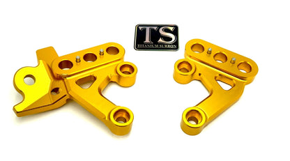 Custom CNC Aluminum Footpeg Bracket for Surron and E-Ride Pro - Howling Moto
