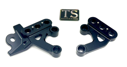 Custom CNC Aluminum Footpeg Bracket for Surron and E-Ride Pro - Howling Moto