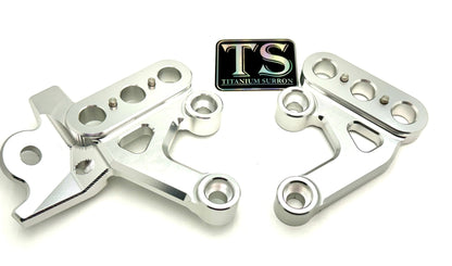 Custom CNC Aluminum Footpeg Bracket for Surron and E-Ride Pro - Howling Moto