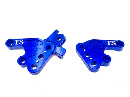 Custom CNC Aluminum Footpeg Brackets for Talaria Sting MX3, MX4, MX5 - Howling Moto