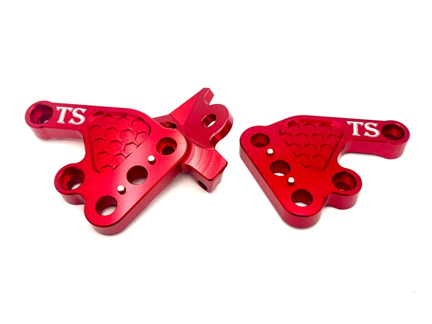 Custom CNC Aluminum Footpeg Brackets for Talaria Sting MX3, MX4, MX5 - Howling Moto