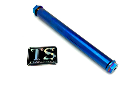 FastAce ALX13RC 2.0 Fork Titanium Axle and Two Axle Bolts (3 Pieces) - Howling Moto