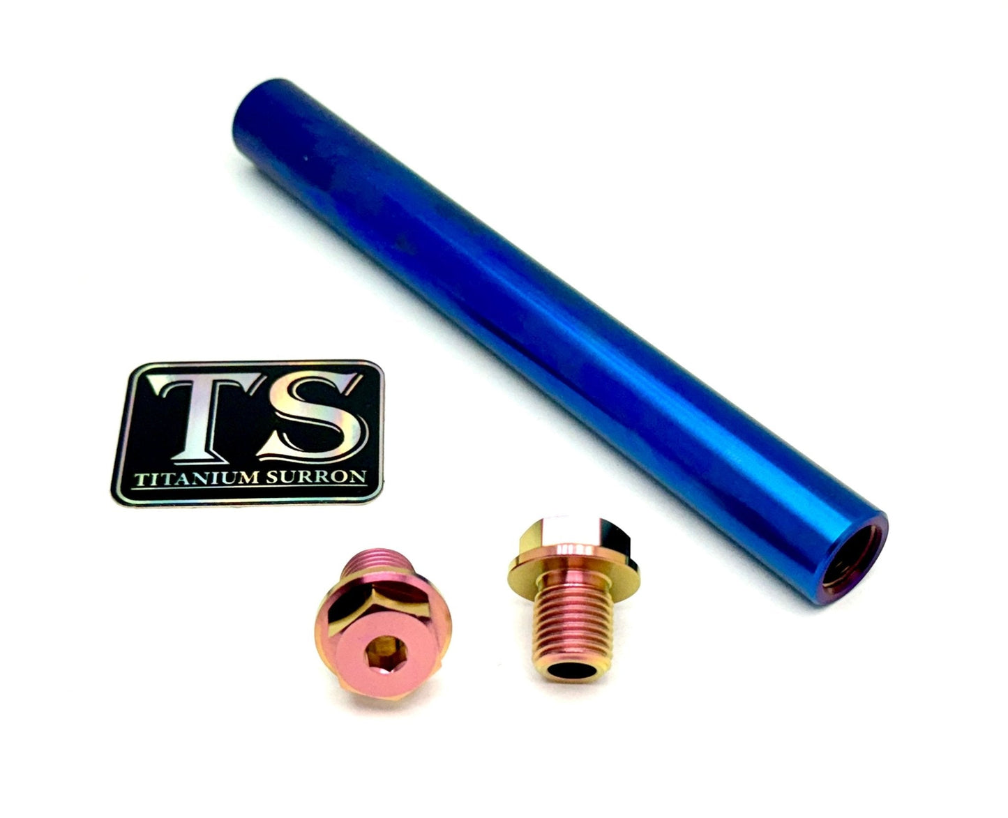 FastAce ALX13RC 2.0 Fork Titanium Axle and Two Axle Bolts (3 Pieces) - Howling Moto