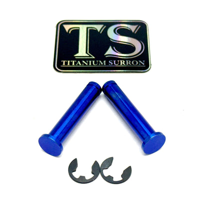 Titanium Foot Peg Pins - Surron, Talaria, Segway, 79 Bike, Rerode, E-Ride Pro - Howling Moto