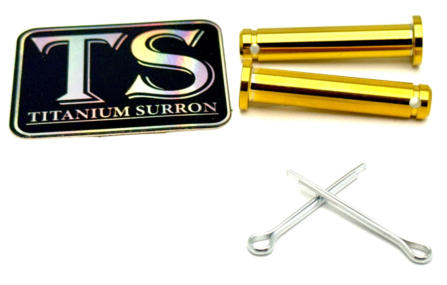 Titanium Foot Peg Pins - Surron, Talaria, Segway, 79 Bike, Rerode, E-Ride Pro - Howling Moto