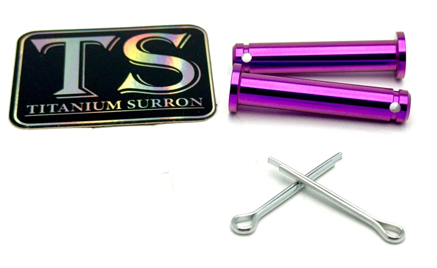 Titanium Foot Peg Pins - Surron, Talaria, Segway, 79 Bike, Rerode, E-Ride Pro - Howling Moto