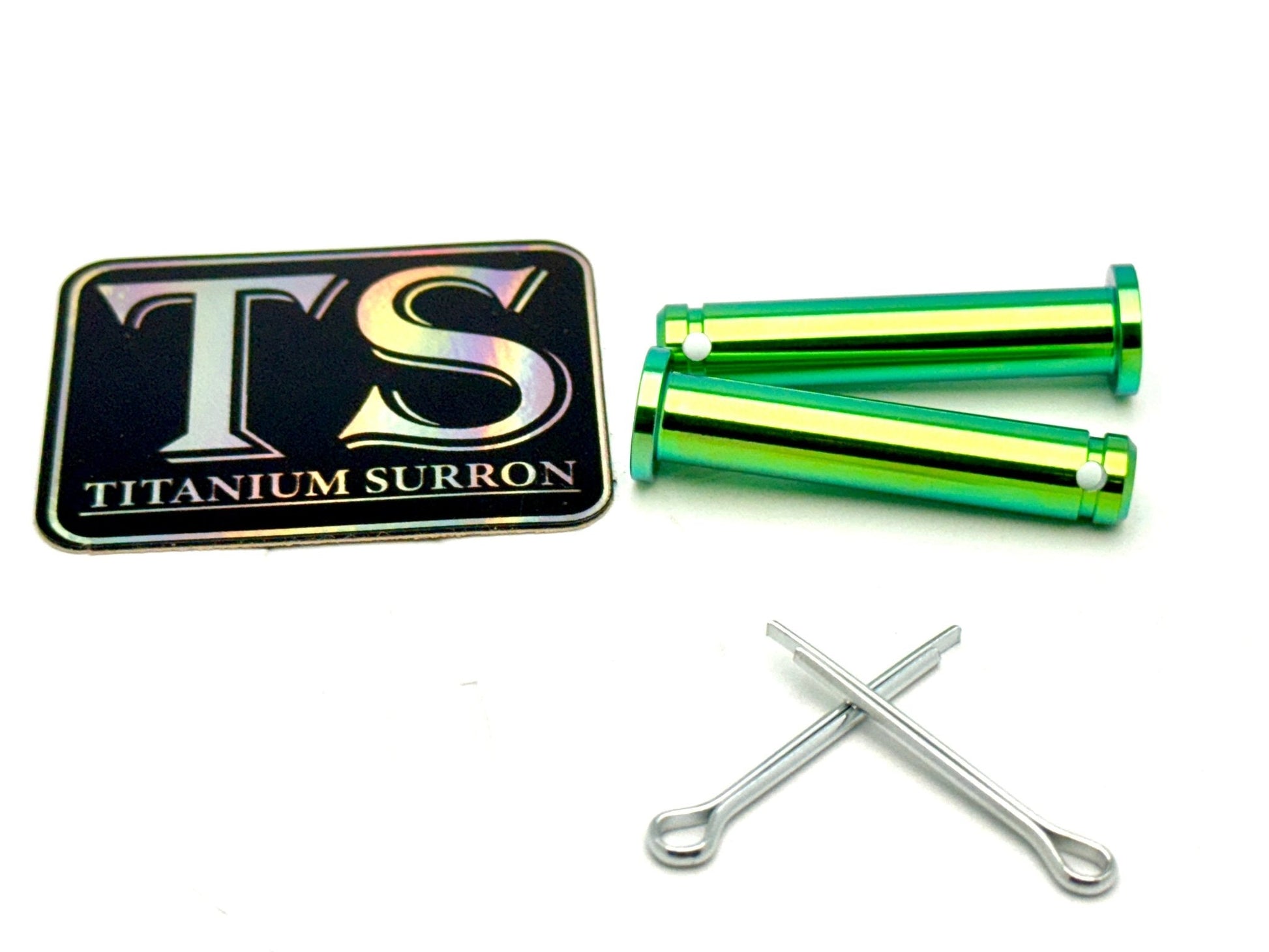 Titanium Foot Peg Pins - Surron, Talaria, Segway, 79 Bike, Rerode, E-Ride Pro - Howling Moto