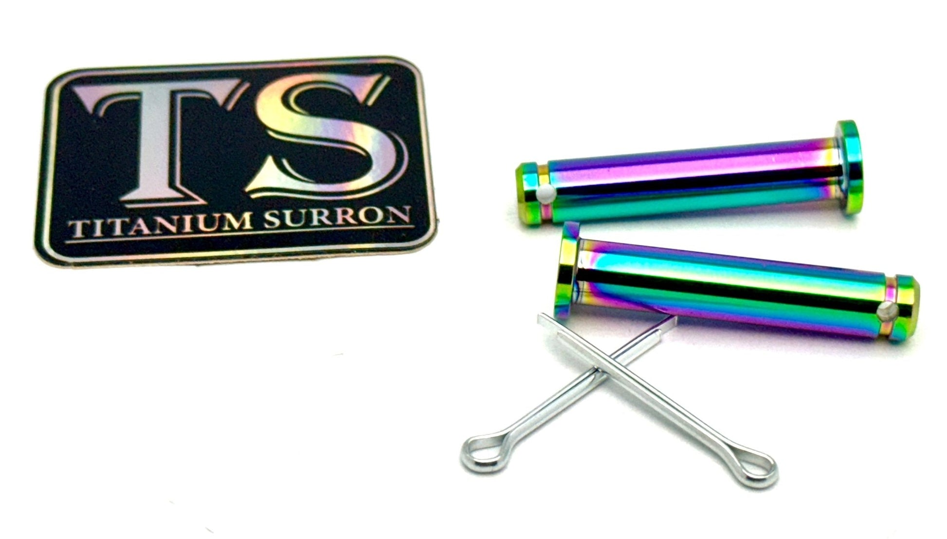 Titanium Foot Peg Pins - Surron, Talaria, Segway, 79 Bike, Rerode, E-Ride Pro - Howling Moto