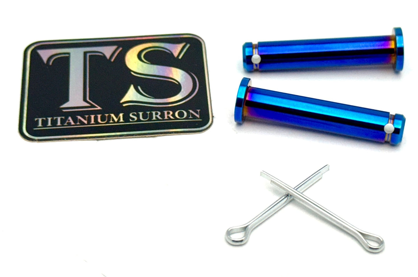 Titanium Foot Peg Pins - Surron, Talaria, Segway, 79 Bike, Rerode, E-Ride Pro - Howling Moto