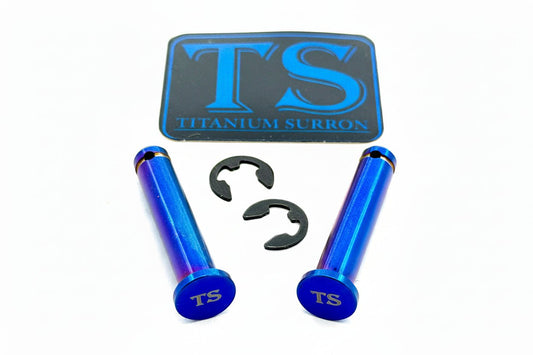 Titanium Foot Peg Pins - Surron, Talaria, Segway, 79 Bike, Rerode, E-Ride Pro - Howling Moto