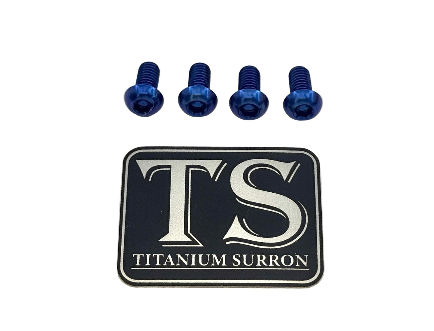 Titanium E-Moto Headlight Mount Bolts - Howling Moto