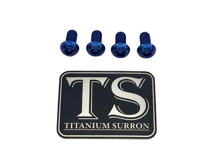 Titanium E-Moto Headlight Mount Bolts - Howling Moto