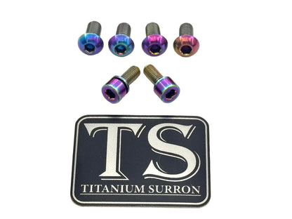 Titanium E-Moto Headlight Mount Bolts - Howling Moto