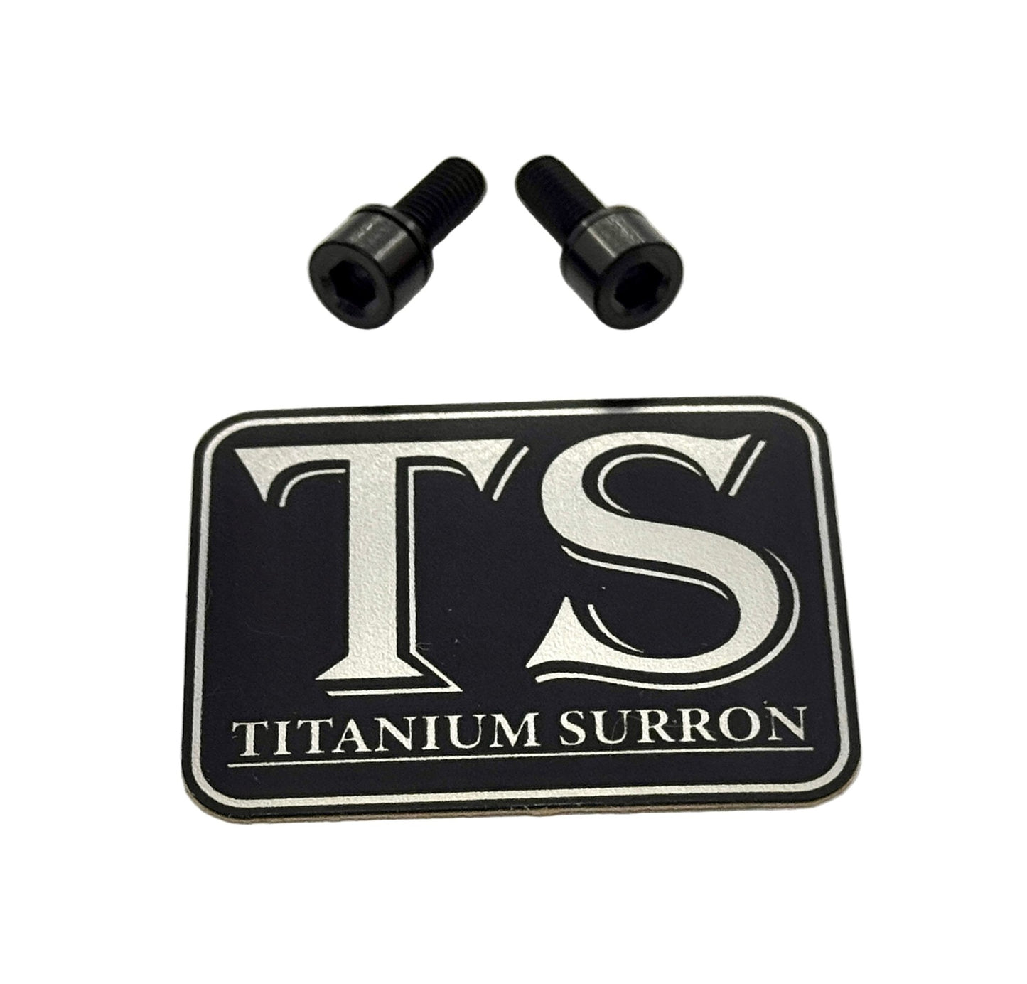 Titanium E-Moto Headlight Mount Bolts - Howling Moto